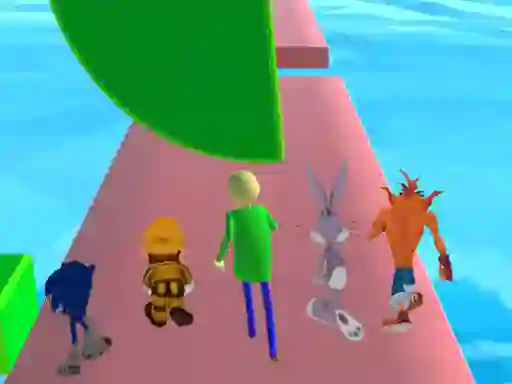 Joc Fun Race 3D baldi's basics en línia