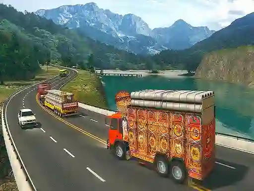 Joc Indian Cargo Truck Gwadar Port Game en línia