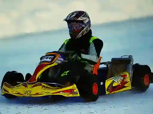 Joc Kart Racing Jigsaw en línia