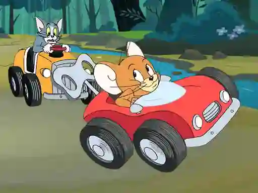Joc Tom and Jerry Car Jigsaw en línia