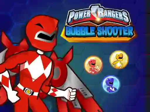 Joc Power Rangers Bubble Shoot en línia
