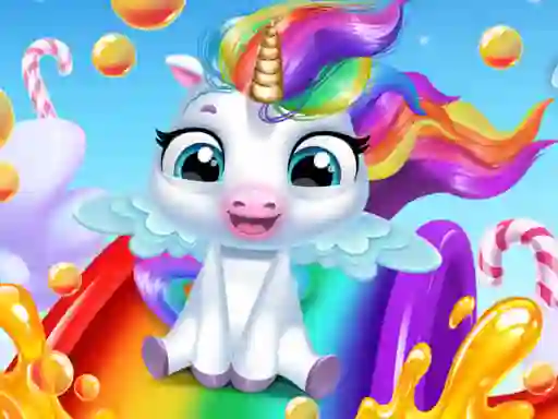 Joc Glitter Unicorn Dress Up Girls en línia