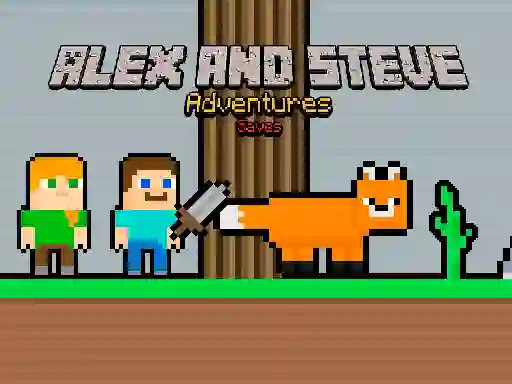 Joc Alex and Steve Adventures Saves en línia