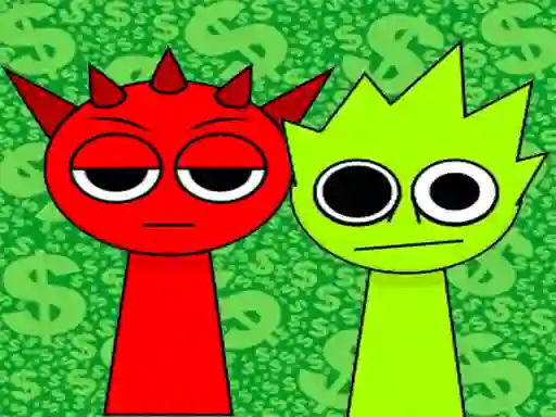 Joc Sprunki Money Stack Incredibox en línia