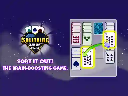 Joc Solitaire Card Sort Puzzle en línia