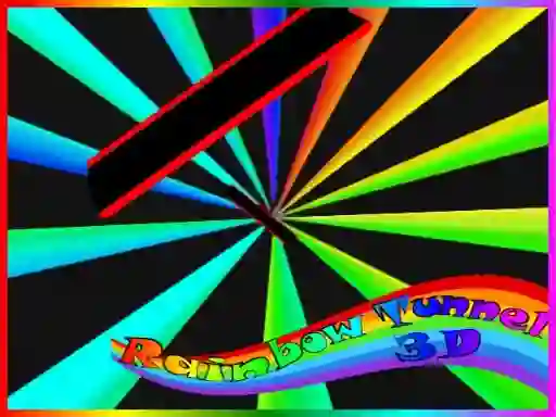 Joc Rainbow Tunnel 3D en línia