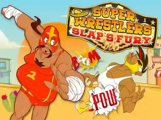 Joc Super Wrestlers : Slaps Fury en línia