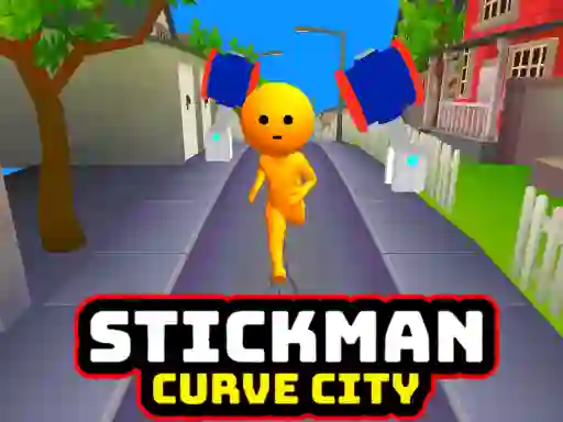 Joc Stickman Curve City en línia