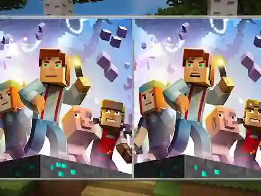 Joc Minecraft Differences en línia