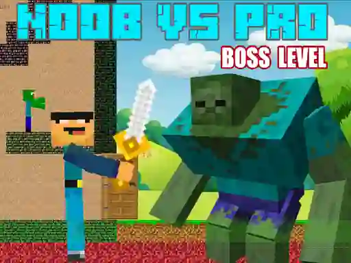 Joc Noob vs Pro Boss Levels en línia