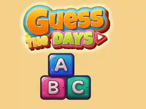 Joc Guess The Days en línia