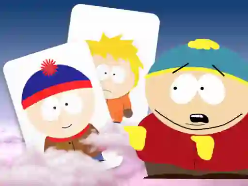 Joc South Park memory card match en línia