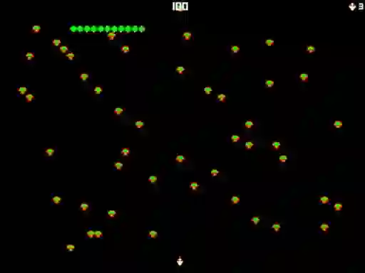 Joc Centipede Attack 2D en línia