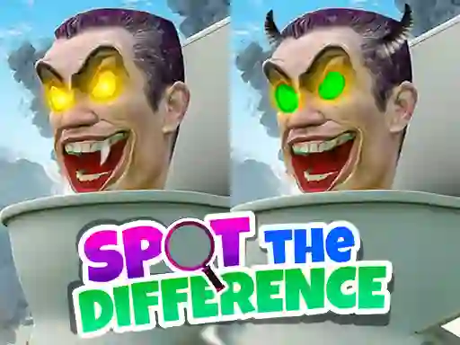 Joc Skibidi Toilet Spot the Difference en línia