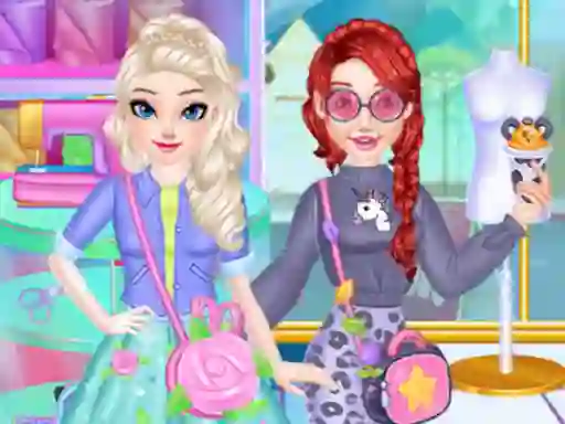 Joc Fashion Princess Sewing Clothes en línia