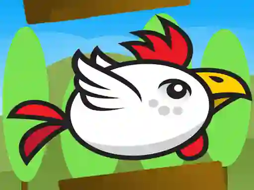 Joc Angry Flappy Chicken Fly en línia