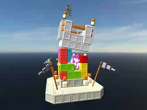 Joc Castle Destruction Blocks en línia