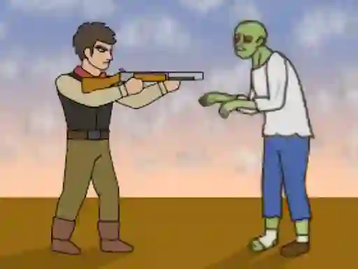 Joc Cowboy Survival Zombie en línia