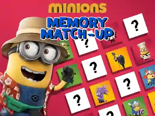 Joc Minions Memory Match Up en línia