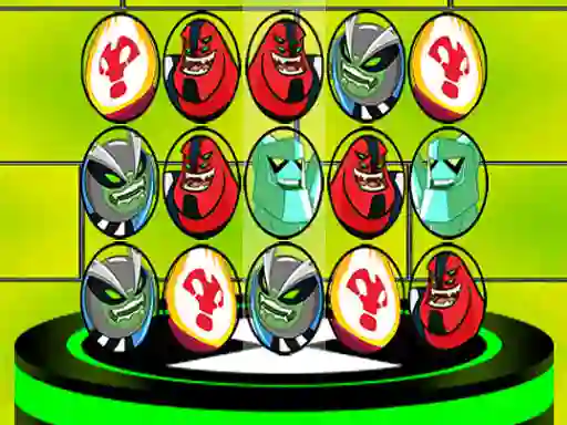 Joc Ben 10 Match 3 Aliens en línia