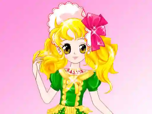 Joc Anime Girl Dressup en línia