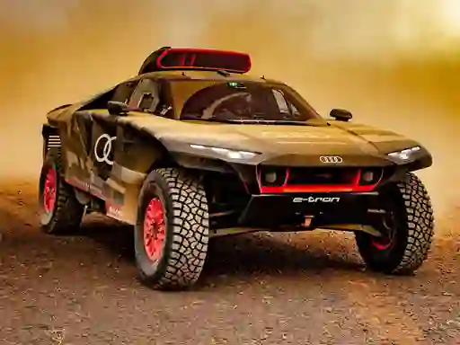 Joc Audi RS Q Dakar Rally Puzzle en línia