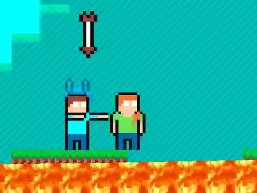 Joc Pixel Battle Upward en línia
