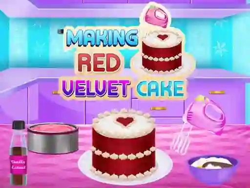 Joc Making Red Velvet Cake en línia