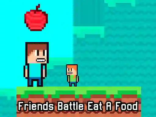 Joc Friends Battle Eat A Food en línia