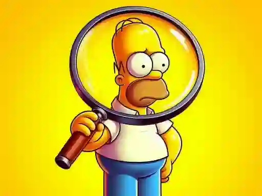 Joc The Simpsons Find the Difference en línia