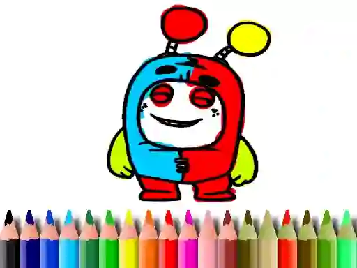 Joc Back to School: OddBods Coloring Book en línia