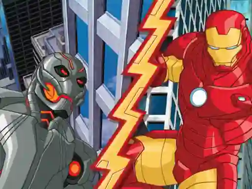 Joc Avengers Iron Man Rise of Ultron 2 en línia