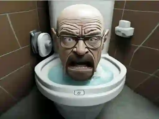 Joc Funny Skibidi Toilet Face en línia
