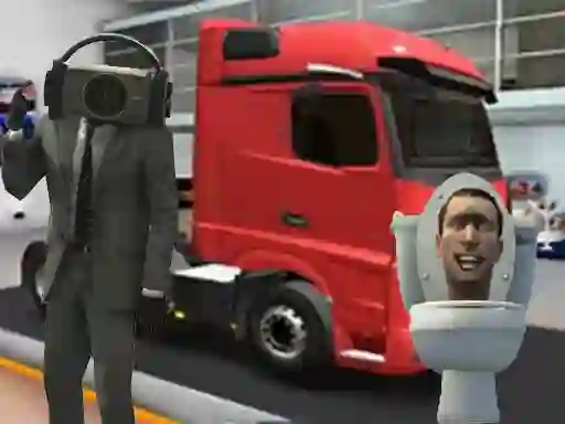 Joc Truck Simulator Skibidi Toilet en línia
