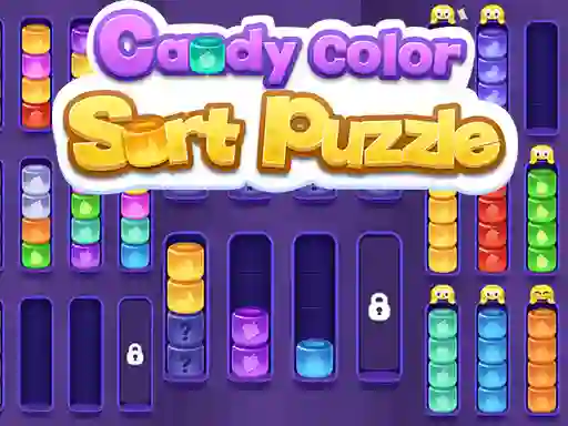 Joc Сandy Color sort puzzle en línia