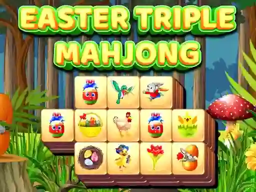 Joc Easter Triple Mahjong en línia
