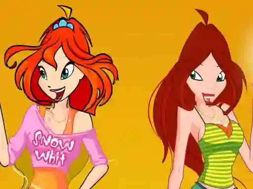 Joc Bloom and Flora Dress Up en línia