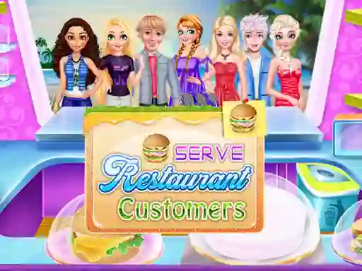 Joc Serve Restaurant Customers en línia