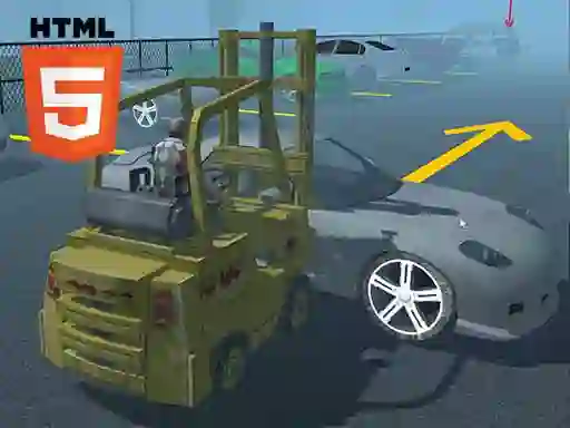 Joc ForkLift Real Driving Sim en línia