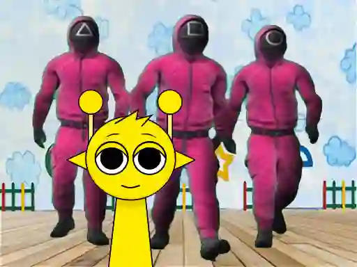 Joc Sprunki in Squid Game Chamber en línia