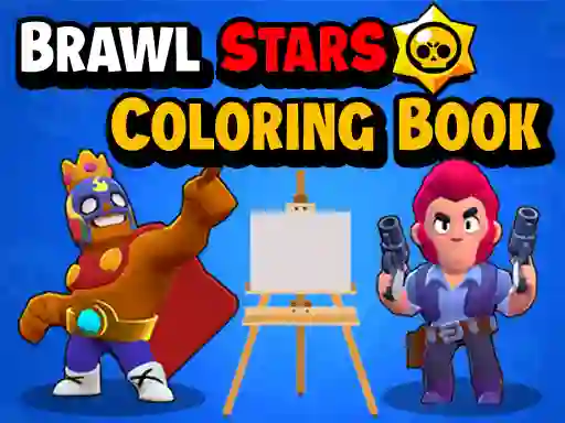 Joc Brawl Stars Coloring Books en línia
