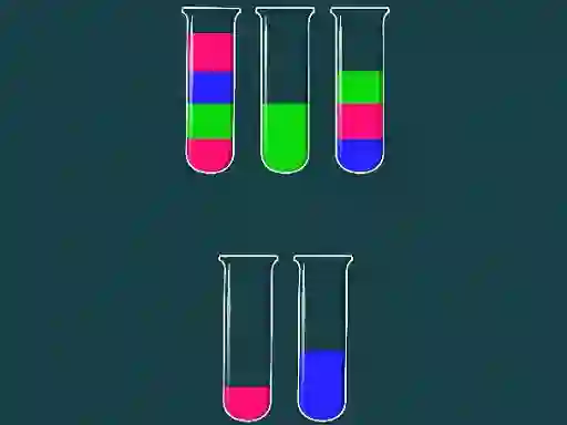 Joc Water Sorting Color in the bottle en línia