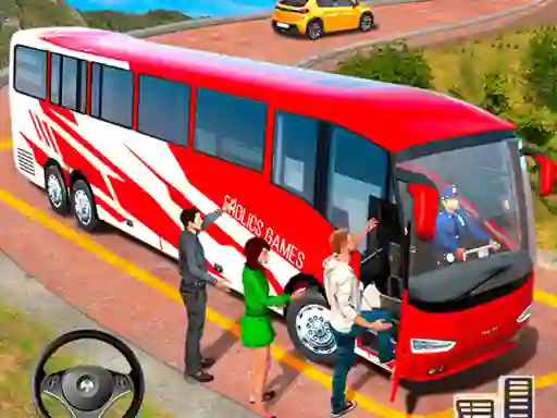Joc Modern Bus Simulator New Parking Games en línia