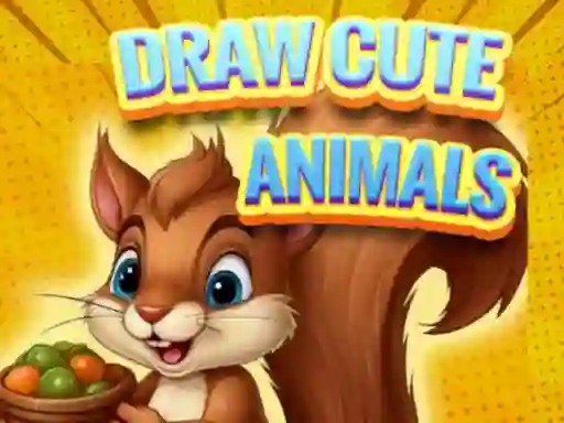 Joc Draw Cute Animals en línia