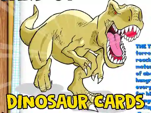 Joc Dinosaur Cards en línia