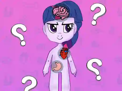Joc My Little Pony Learning The Body en línia