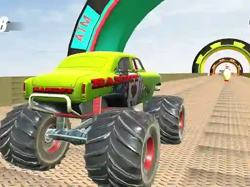Joc Monster Truck Extreme Stunts en línia