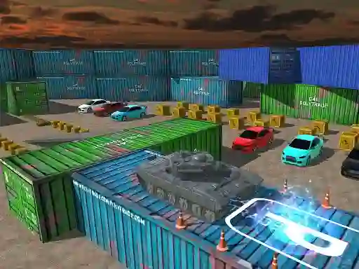 Joc Tank Parking 3D Sim en línia