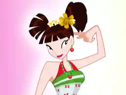 Joc Winx Musa Dress Up en línia