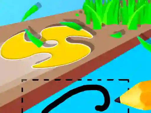 Joc Scribble Grass Cutter en línia